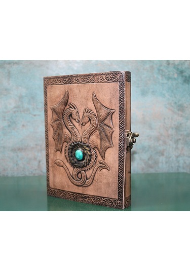 River World Seri G Deri Defter Taşlı Çok Renkli
