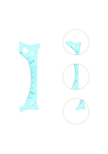 Dolıty Eyeliner Aracı Kullanımı Kolay Yeni Başlayanlar Mavi Mavi