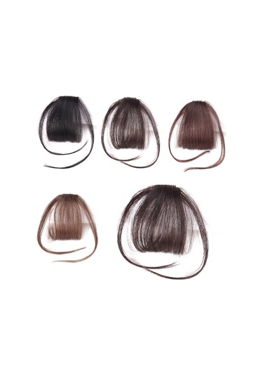 Cbtx Sahte Klip Postiş Sentetik Saç Jet-siyah