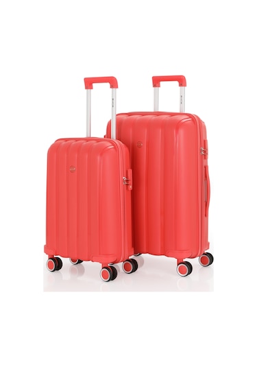 Mçs Polipropilen 2li Valiz Seti Orta & Kabin V305 S21yy1000076-set 00022 Mercan