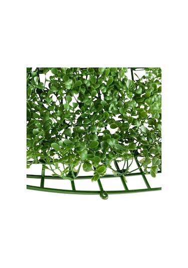 Yapay Çiçek Duvar Kaplama Panel Şimşir Tabaka 50x50Cm Dik Duvar U
