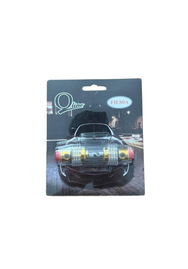 Qline Fh 80a Amfi Sigortası 80 Amper Sigortalı Anfi Yuvası