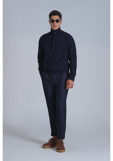 Lufian Erkek Bert Kazak 112090147 Lacivert Lacivert