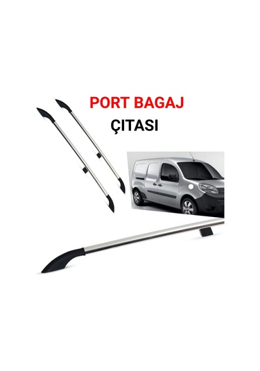 Kangoo Gri Portbagaj Tavan Çitası Uzun Şase 2019 2020 2021