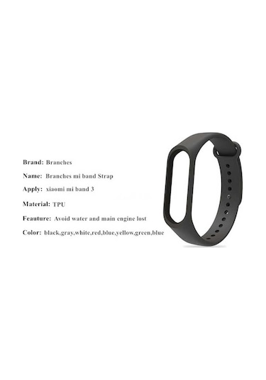 Xiaomi Mi Band 3 Uyumlu Pak Kordon Pembe Açık