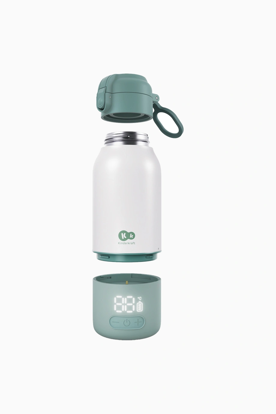 Kinderkraft Gaja 2in1 Mobil Biberon Isıtıcı ve Termos 500 Ml