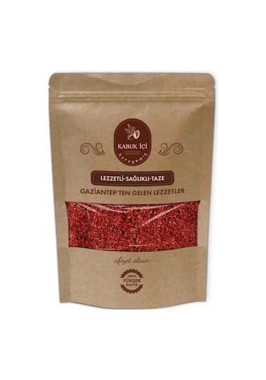Kabuk İçi Kuruyemiş Ev Yapımı İpek Acı Pul Biber 500 G