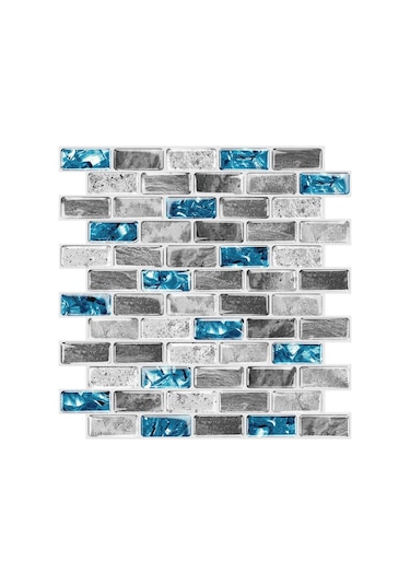 Geeroyoo T80023 4 Adet 12x12 Cm Ev Dekorasyon Sticker - 3d Özel Desenli, Suya Ve Kirliliğe Dayanıklı, Mutfak/banyo/okul Uygun, Kolay Yapistır Diğer