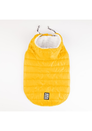 Pawstar Sarı Railway Orta ve Büyük Irklar İçin Anorak Yelek Köpek Yeleği