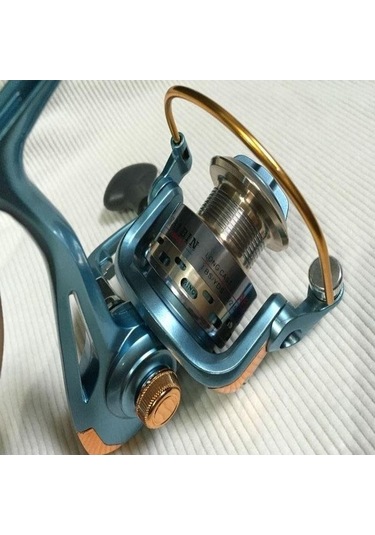 Novahub 11+1bb Yüksek Hızlı Sol/sağ Değiştirilebilir Tutamaklı Mavi 3000 Balıkçılık Makarası