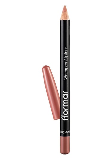 Flormar Waterproof Lipliner Sudan Etkilenmeyen Dudak Kalemi 201 Naturally Nude