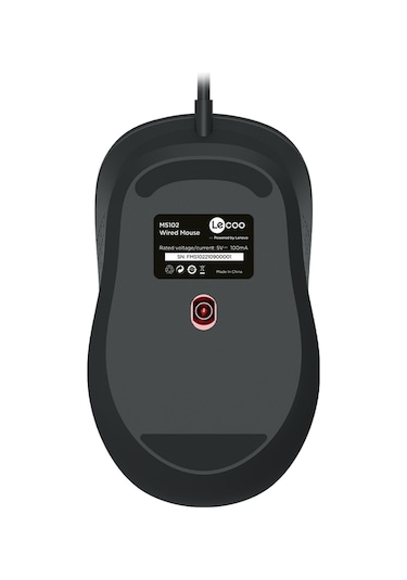 Lecoo MS102 USB Kablolu 2400DPI 4 Tuşlu Optik Mouse