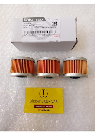 Cf Moto 250 Sr Yağ Filtresi  3 Lü Set