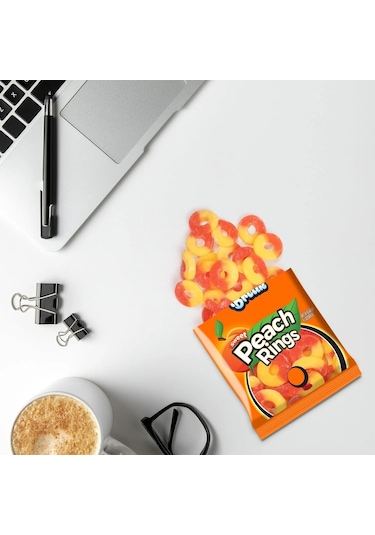 Candy Break Peach Rings Şeftali Aromalı Yumuşak Şeker 113 G