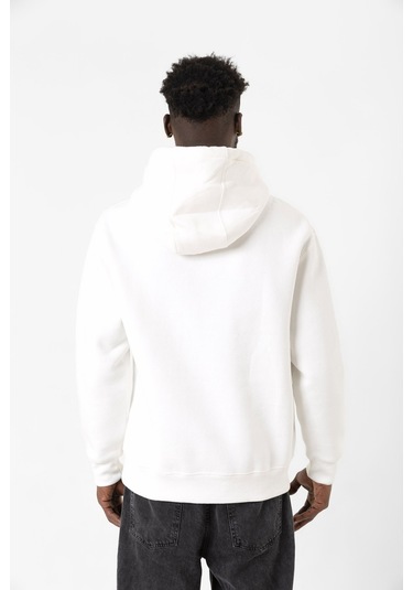 Top Gun Maverick Fly Like A Phoenix Beyaz Erkek 3ip Kapşonlu Sweatshirt Beyaz