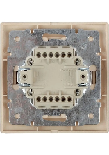 Intro Plano 250v Çift Anahtarlı Anahtar 123674612