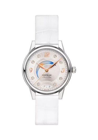 Montblanc Bohème Day & Night 34 Mm Otomatik Saat 133335 Beyaz