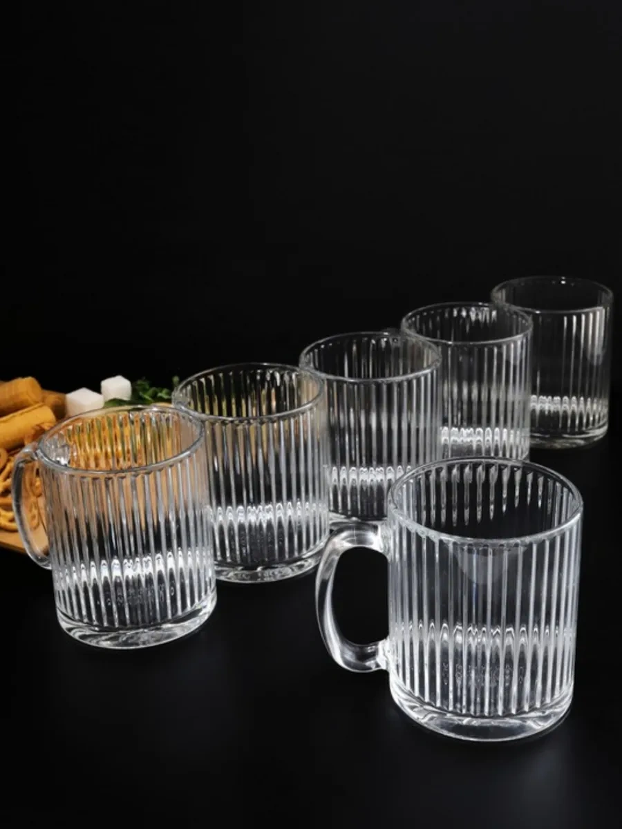 Purecrystal Cam Çay Ve Kahve Bardağı 6'lı Set 271814676 Beyaz