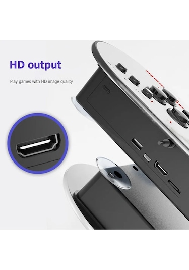 Konsol Plus M9 64 GB Arcade Retro 4k Hdmı Oyun Konsolu 10000 Oyun Çift Kontroller
