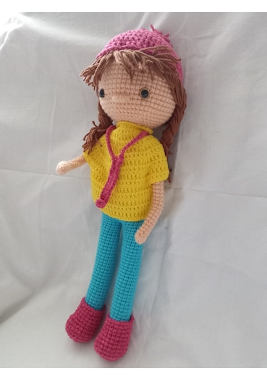 Pantolonlu Amigurumi Bebek