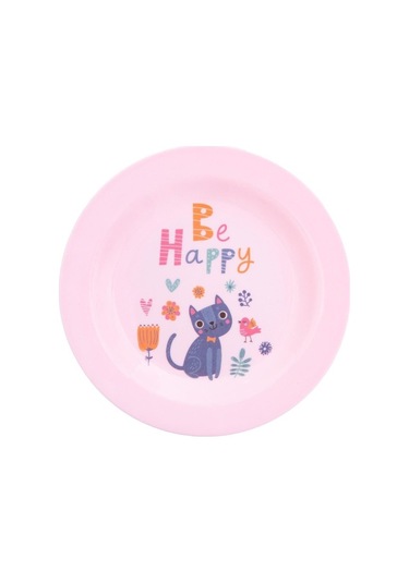 Mycey Vakumlu Eğitici Tabak Kız Pembe