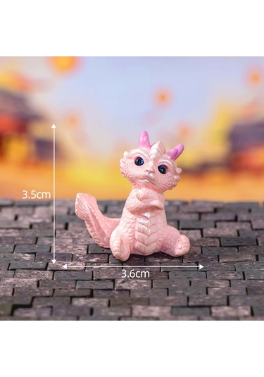 Homyl Çin Yeni Yılı Ejderha Heykeli Heykel Ev Oturma Stil-a