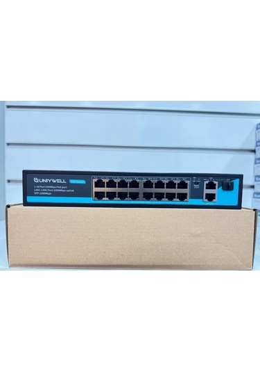 Unıywell Unw-ps316g 16+2 + 1spf Port Poe Swicth