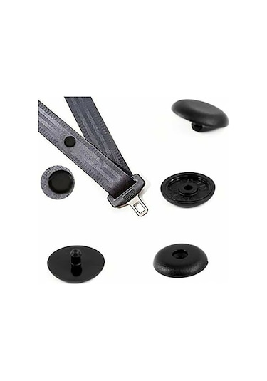 Emniyet Kemeri Kayma Önleyici Stoper Klipsi 4 Adet 2 Takım