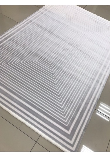 Merinos Halı Arden 72821 096 Serisi Akrilik Salon Oturma Yatak Odası Halısı Gri - Krem