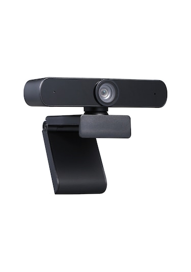 Mikrofonlu Web Kamerası Masaüstü Veya Dizüstü Bilgisayar Geniş Ekran Görüntülü Arama Ve Kayıt Siyah 1080p
