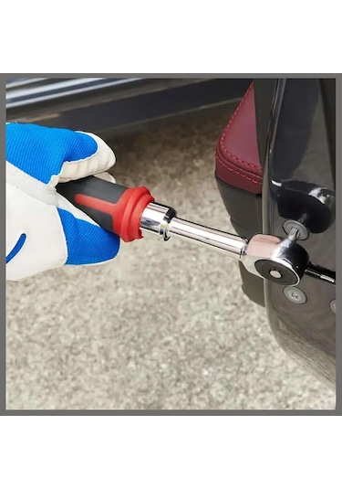 Kablosuz İnce Cırcır Seti, Kablosuz İnce Cırcır, Depolama Araç Kutusu İle Ev El Aleti Seti, Otomatik Mekanik El Alet Kiti Siyah