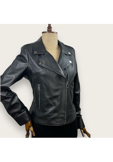 Always Leather Usta İşi Özel Dikim %100 Hakiki Deri 1803440002 Siyah