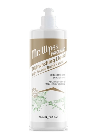 MR WİPES PERFORMANCE ELDE YIKAMA BULAŞIK SIVISI 500ML