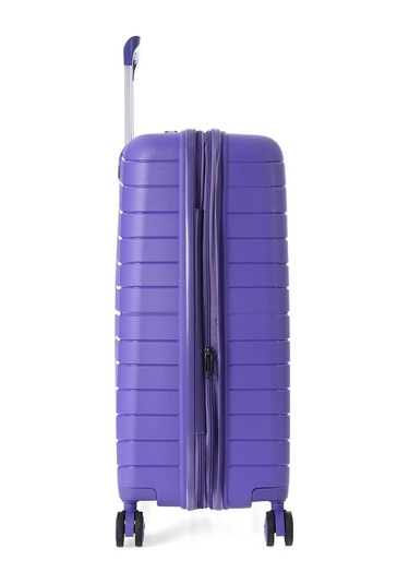 Ççs 5242 Polipropilen Körüklü Orta Boy Valiz-mor Mor