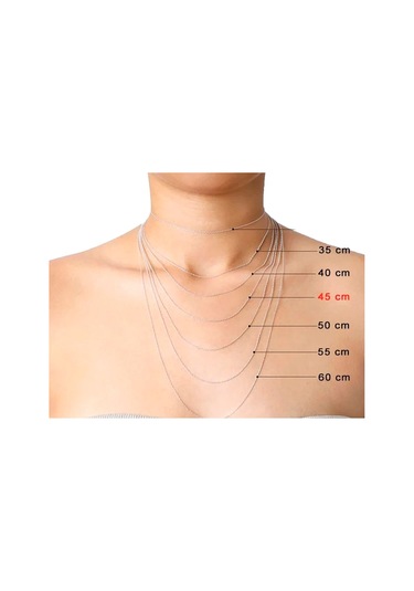 Nezihhan 14 Ayar 40 Cm 0.75 Gr Forse Altın Zincir