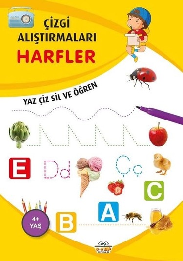 Harfler - Çizgi Alıştırmaları 4+ - Emine Ulusoy
