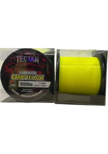 Dam Damyl Tectan Süperior Carp 1000mt 0.33mm Sazan Misinası Sarı