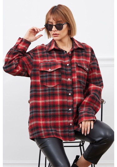 Dparis Ekose Desenli Oduncu Gömek