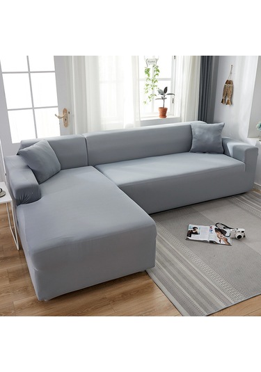 Yifomall Mavi İki Kişilik Koltuk Kılıfı 140-185cm - Tam Kaplama, Lastikli, Kaymazsız Kumaş Ev Dekorasyon Aleti DiğER