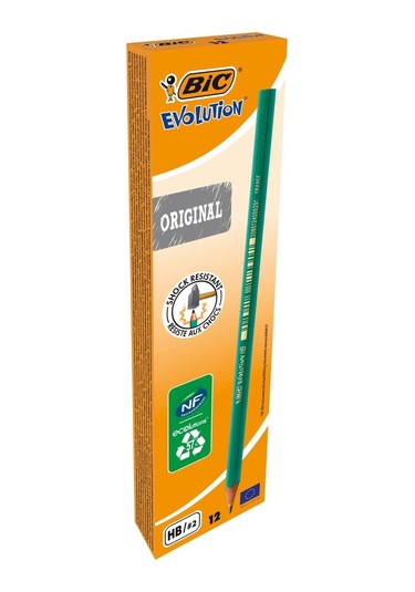Bic Evolution 650 Hb Kurşun Kalem 12'li Ve Bic Kırmızı Kopya Kalemi 12'li