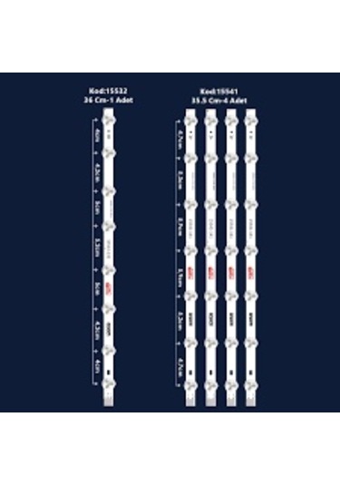 Luxor 40L600D Led Bar Seti