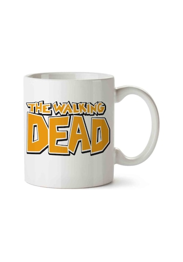 The Walking Dead Rick Grimes Negan Ezekiel İki Tarafı Baskılı Kupa Bardak.jpg