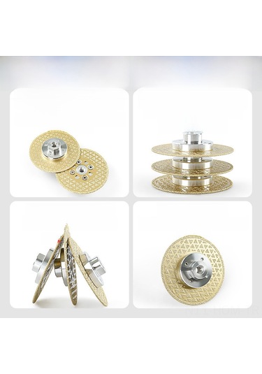 Suofeng Cuanxing El Fırçası Taşlama Diski - Mermer, Kuvars, Granit Yenileme Ve Kesim İçin 10cm 100 İnce Zımpara