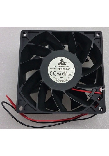 Delta Ffb0924ehe ,92x38mm 24vdc 110-cfm 2-kablo Fan