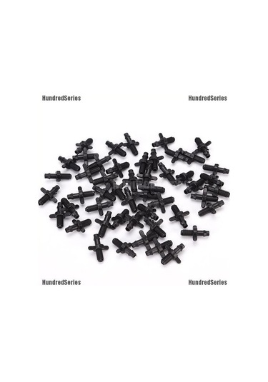 Yüz 4/7mm Ayırıcı Adaptör Konnektörü Diken Ve Bahçe Sulama Hortumları Bağlantı Parçaları Seri 8536 Diğer