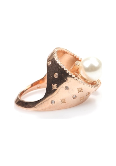 925 Ayar Gümüş 9 Tasarım Incili Yüzük (552867457)