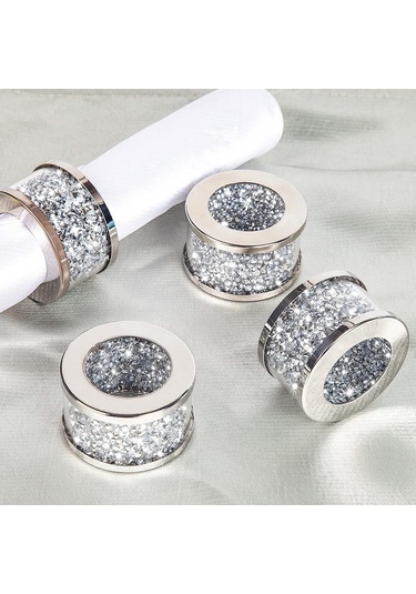 Suntek Festival Masa Dekoru Için Pratik Gümüş Elmas Cam