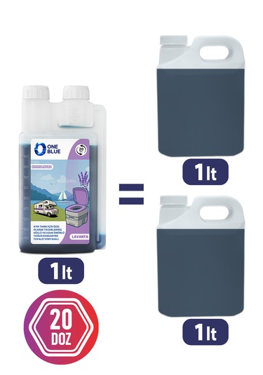 One Blue Lavanta Karavan Tekne Tuvalet Kimyasalı