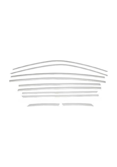 Kia Stonic Krom Cam Çerçevesi Set 2018- 10 Parça