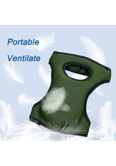 Hangfox Zemin Koruyucu Dış Mekan Dizlikleri - Bahçe Bakımı, Tahta İşleri İçin Kayma Ve Çizik Koruması - Yeşil Renk